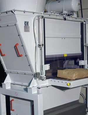 DSM3, Semi automatic bag emptying systems